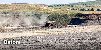 Land During Coal Mining