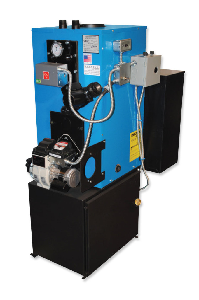 Dual Fuel Boiler WL110 Leisure Line Stove Company